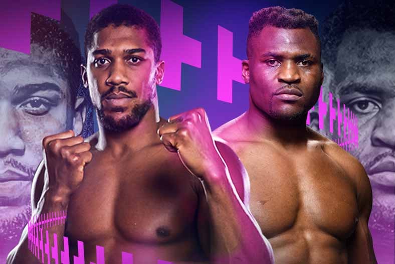 Anthony Joshua y Francis Ngannou