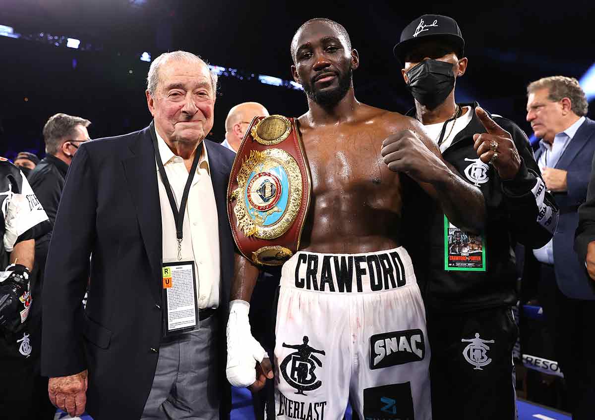 Bob Arum y Terence Crawford