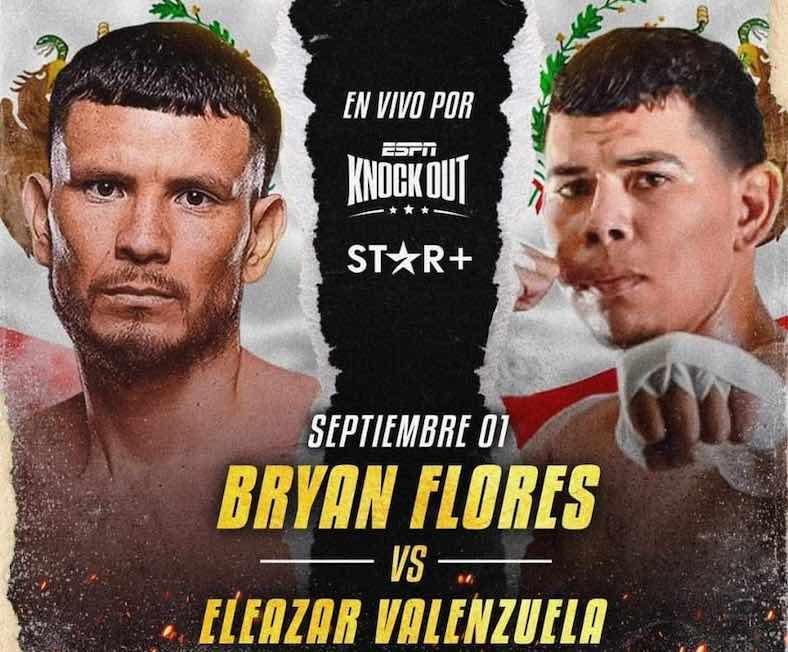 Bryan Flores vs Eleazar Valenzuela