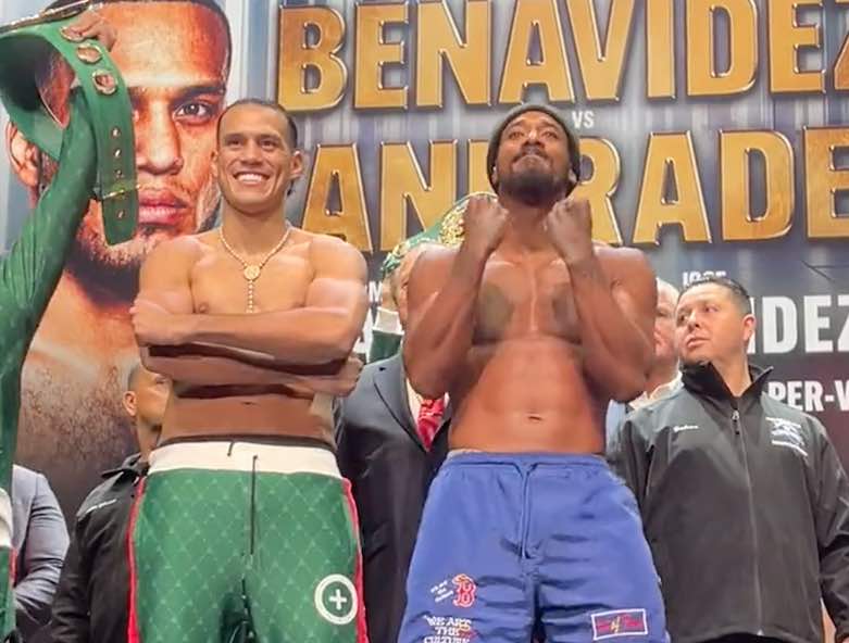 David Benavidez vs Andrade