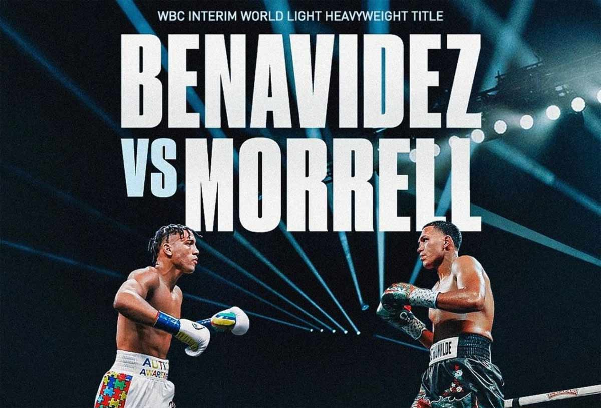 David Benavidez y David Morrell