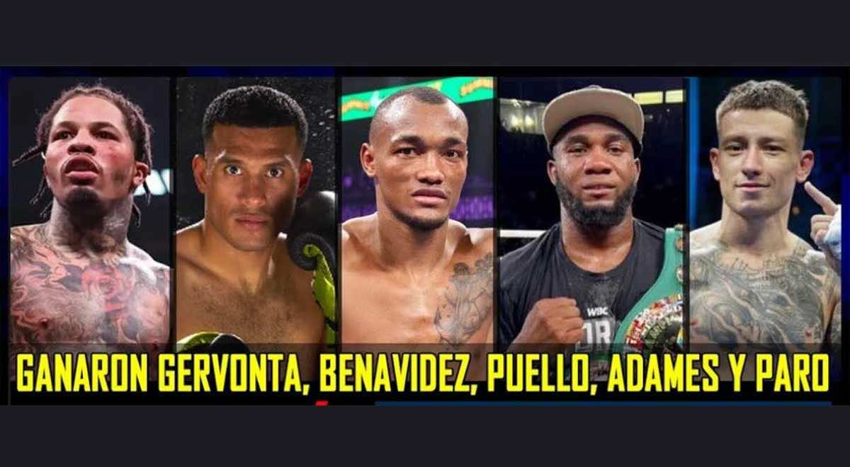 Davis, Benavidez, Puello, Adames y Paro