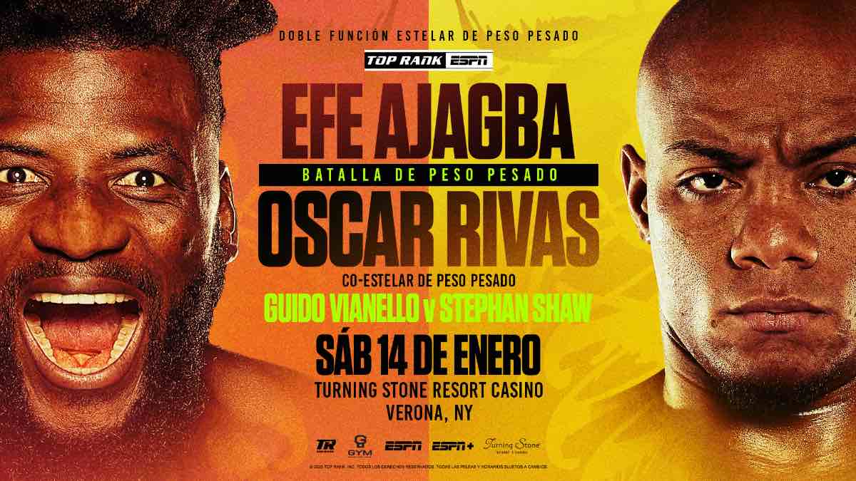 Efe Ajagba vs. Oscar Rivas