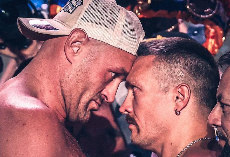 Fury vs Usyk cara a cara