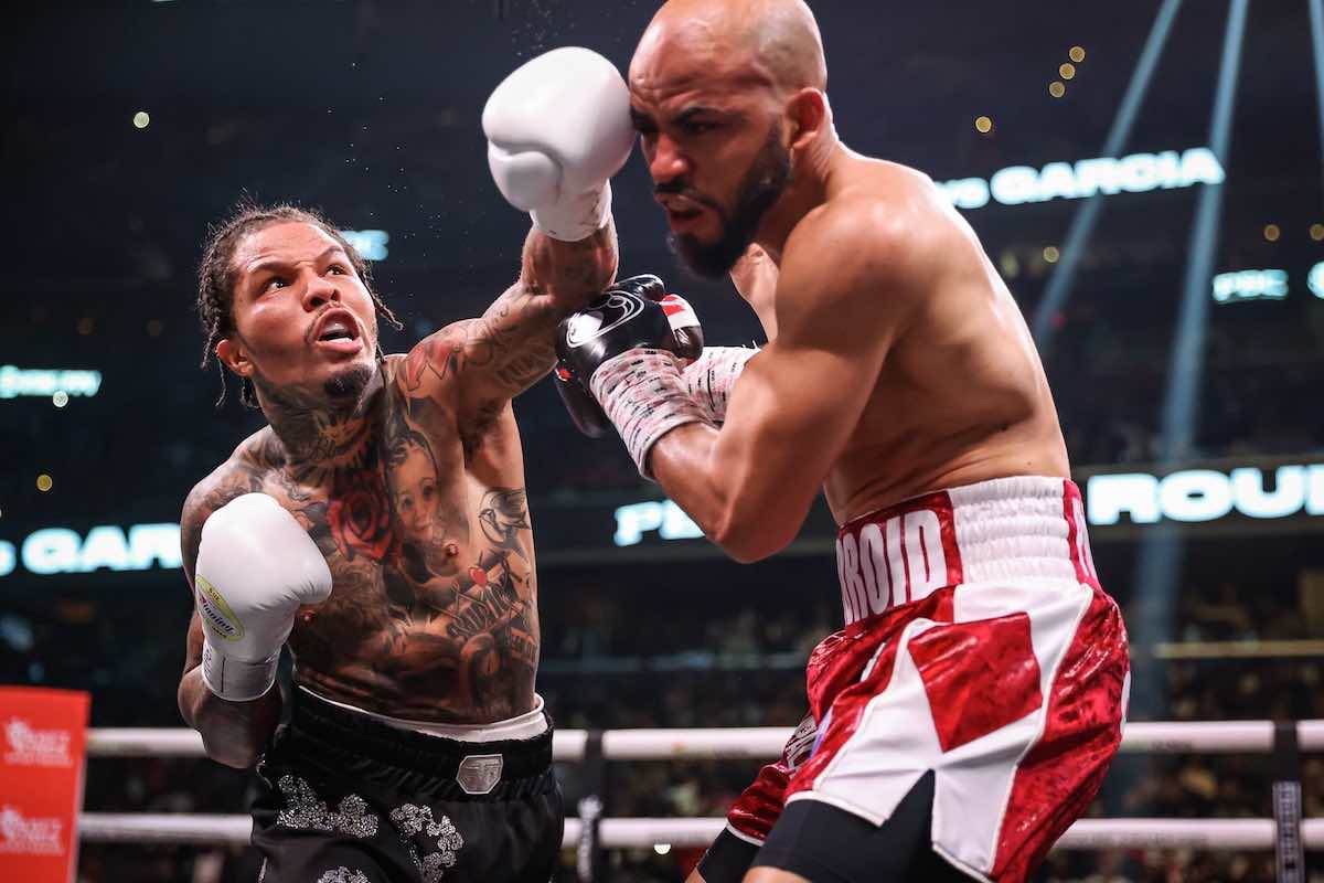 Gervonta Davis golpea a Héctor García