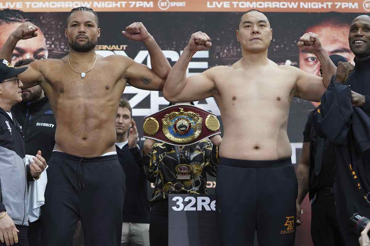 Joe Joyce vs. Zhilei Zhang