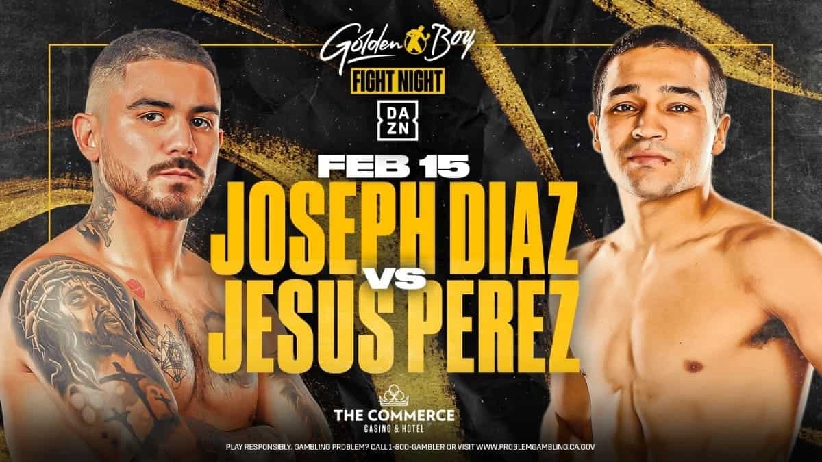 Joseph JoJo Diaz Jr vs Jesus Pérez