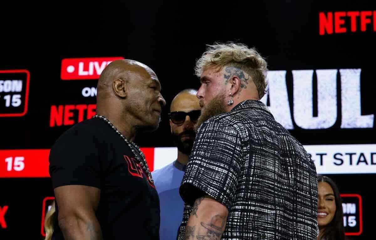 Mike Tyson vs Jake Pauyl cara a cara