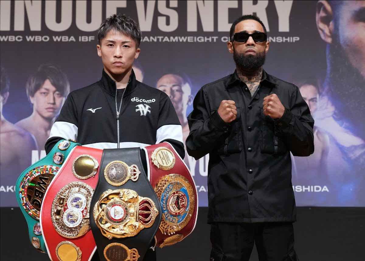 Naoya Inoue y Luis Nery listos