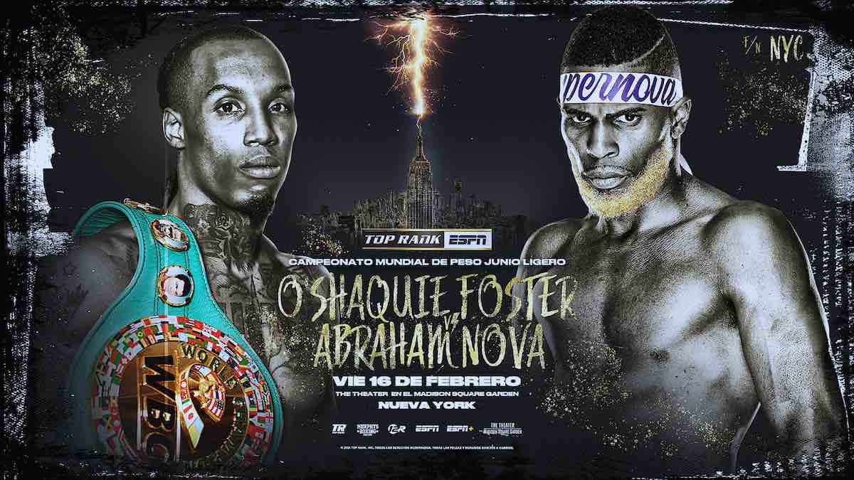 O’Shaquie Foster vs. Abraham Nova