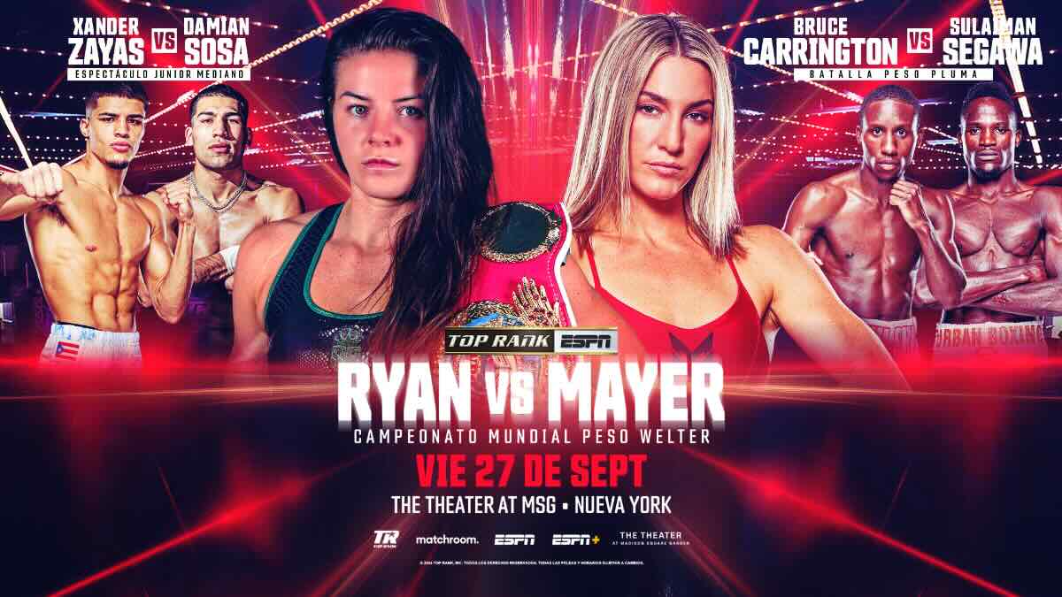 Sandy Ryan vs. Mikaela Mayer