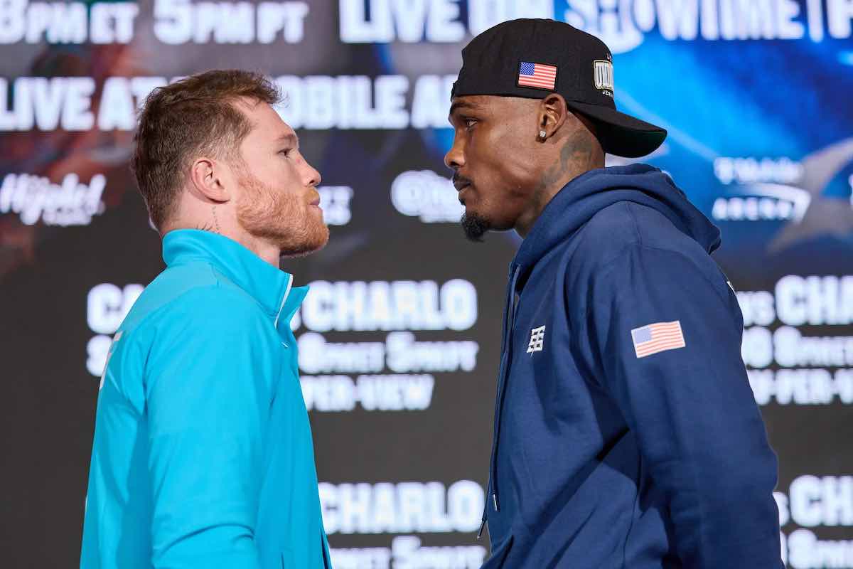 Saúl Canelo Álvarez y Jermell Charlo copia