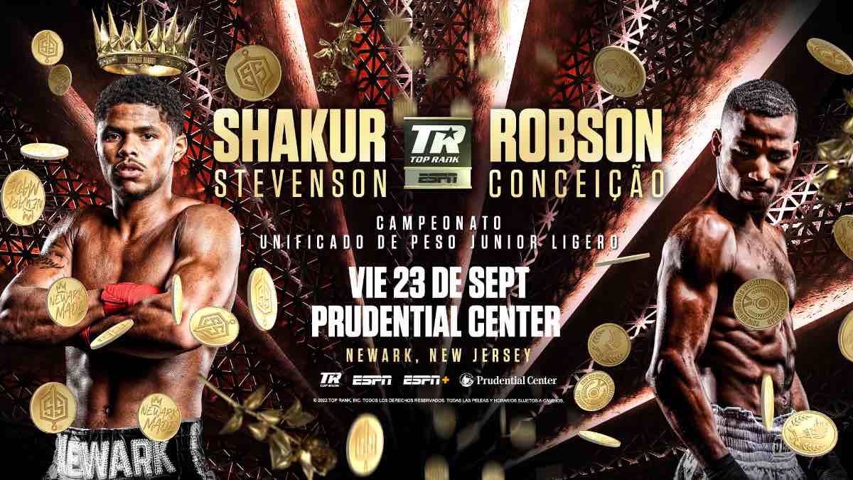Shakur Stevenson vs. Robson Conceição