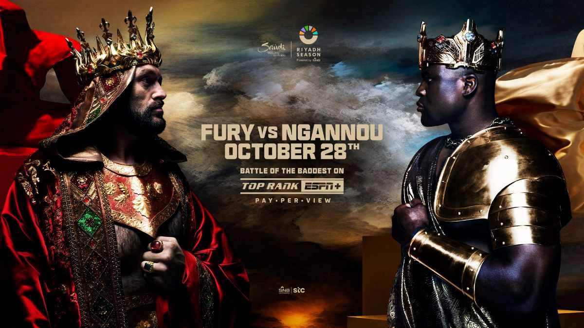 Tyson Fury y Francis Ngannou