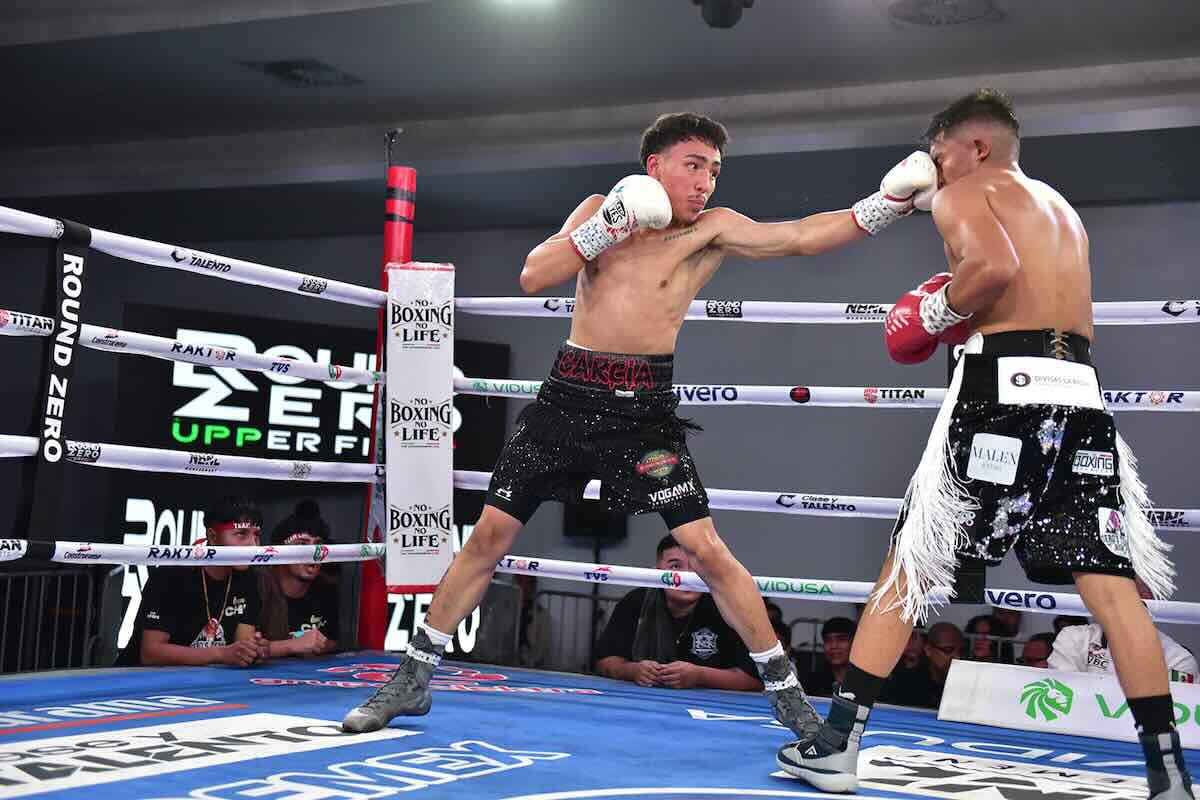 García Loera vence a “Chocolatito” Hernández (Fotos: RZUF)