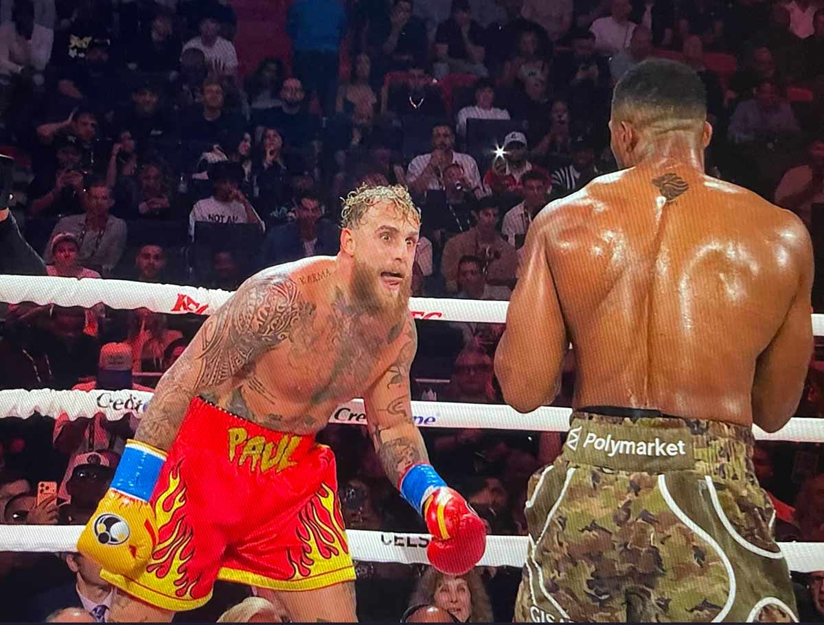 Jake Paul y Anthony Joshua